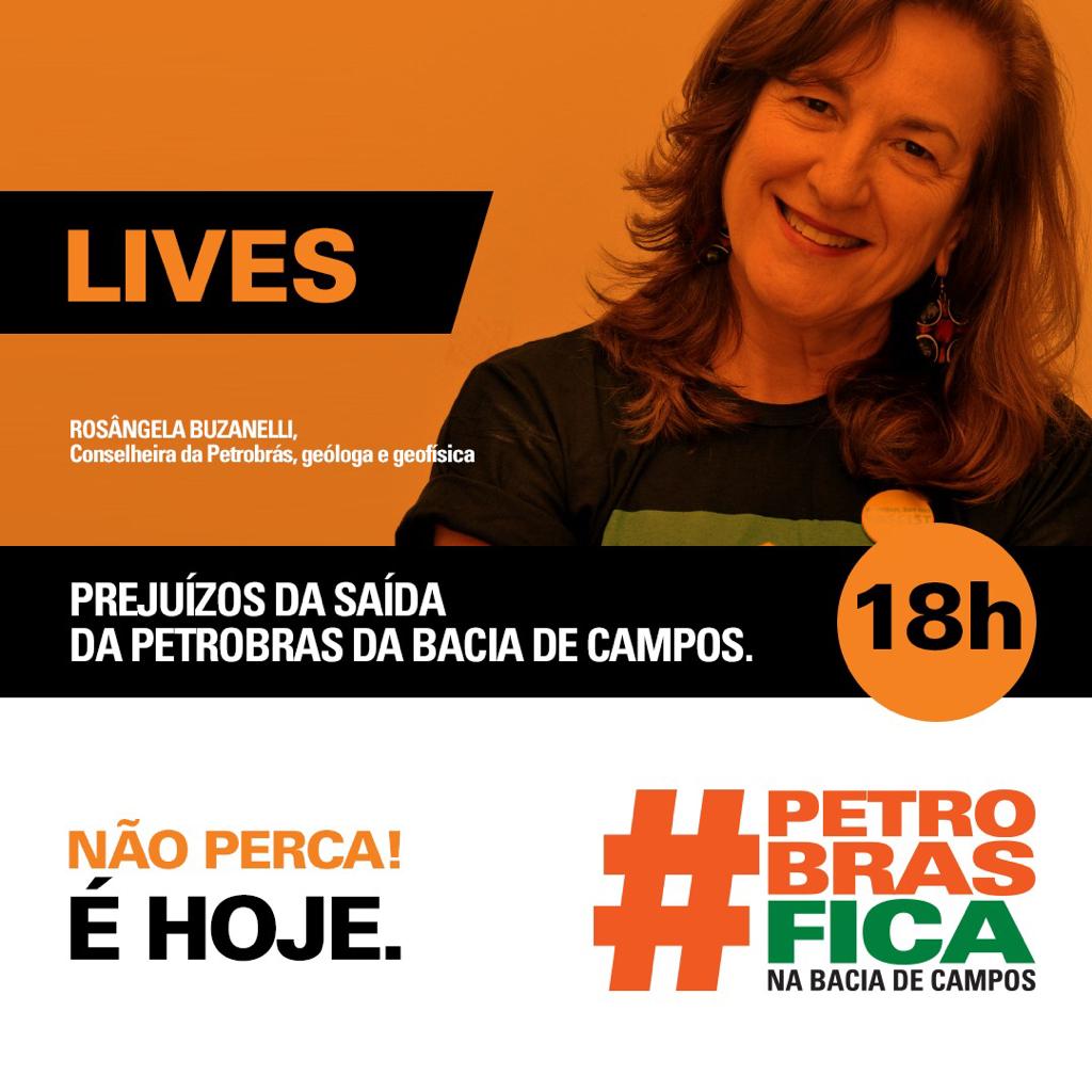 Confira a programação das lives do Movimento #PetrobrasFica